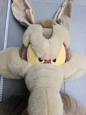 [EXTREMELY RARE] Wile E. Coyote 40  Plush By Trudi - Warner Bros - 2000'  • $850