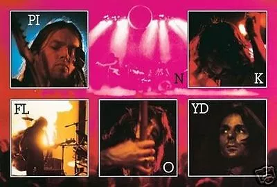 $11.50 • Buy PINK FLOYD - LIVE COLLAGE POSTER - 24x36 CONCERT MUSIC 3366