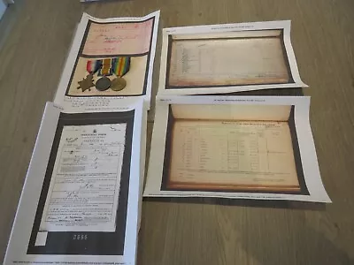 MEDAL TRIO TO 1884 PTE J LITTLE RAMC (From Callander Perth)(Served Galliopoli) • £130