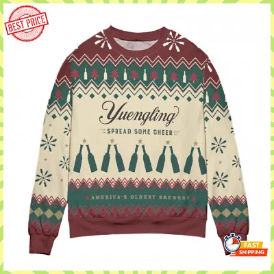 $38.99 • Buy Spread Some Cheer Yuengling Beer Christmas Sweater Oldest Brewery Fan Gift