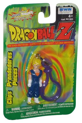 Dragon Ball Z Super Saiyan Vegito Irwin Toys (1999) Mini Figure Keychain W/ Clip • $15.76