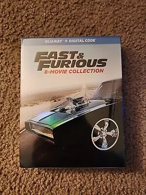 Fast & Furious: 8-Movie Collection (Blu-ray + Digital 2017) New Sealed • $17.99