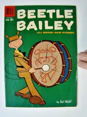 Beetle Bailey #20 Marching Band Bass Drum Cover Art Dell Comics 1959 VG • $6.79