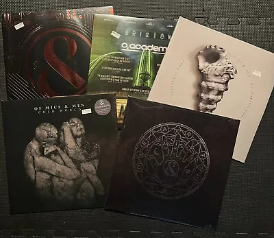 Of Mice & Men - 5 Vinyl LP Lot (New And Sealed) • $149.95
