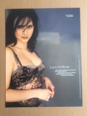 JAYNE MIDDLEMISS  Ex-Scrapbook 2022  Original Vintage Magazine Clipping / Poster • £13