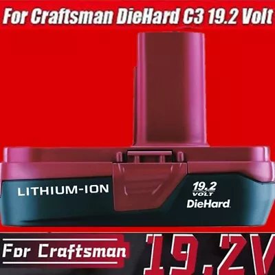 NEW For CRAFTSMAN 19.2 VOLT C3 LITHIUM DIEHARD BATTERY PACK 315.PP2011 3.0Ah • $17