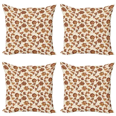 Paisley Pillow Cushion Set Of 4 Motif • £22.99