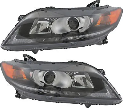 For 2013-2015 Honda Accord Coupe Headlight Halogen Set Driver And Passenger Side • $487.99