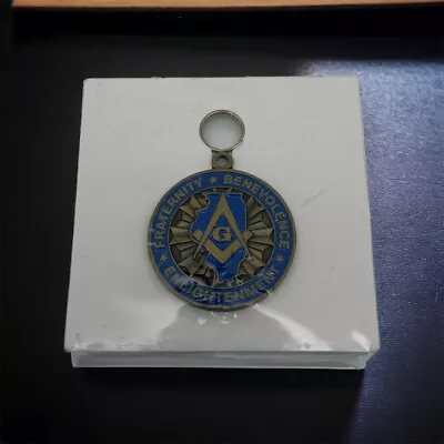 Masonic Key Chain If Found Return To The Grand Lodge Of Illinois Springfield • $11.99