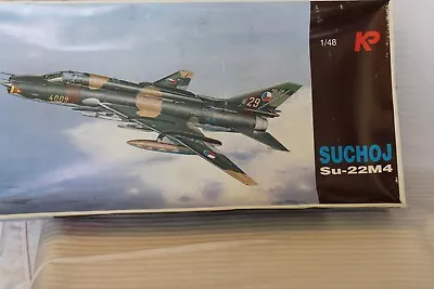 1/48 Scale KP Models Suchoj Su-22KM4 Jet Model Kit #005 BN Open Box • $60