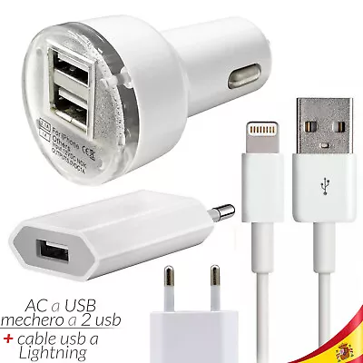 £44.95 • Buy Charger Universal Car For IPHONE 5 6 7 Ipod Nano Cigarette Lighter IPAD Current