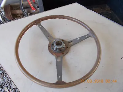 Mopar  E Body Wood Grain Steering Wheel W/ Horn Mech • $99