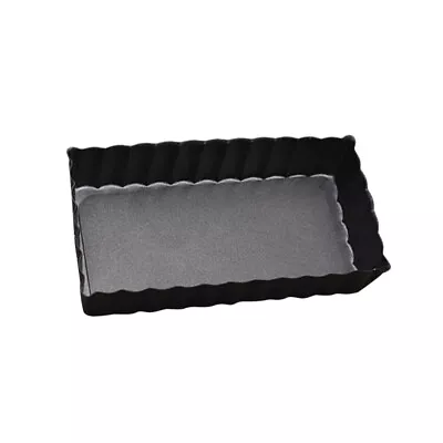  4 Inch Fluted Tart Pan With Removable Bottom Rectangular Pie • $6.06