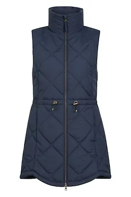 Mountain Warehouse Women's Rye Long Quilted Gilet Lightweight Isotherm Coat • £49.99