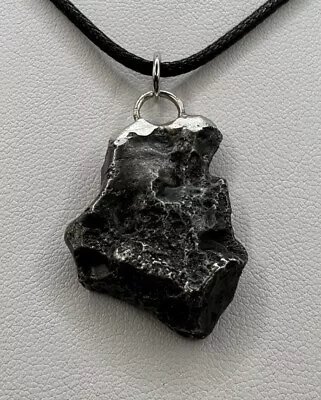 Meteorite Sikhote-Alin Pendant 14.10 Grams Russian Meteorite Meteorite Pendant • $84