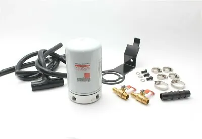 Coolant Filter Kit With Fleet Filter For 03-07 Ford 6.0L Powerstroke-Black • $109.95