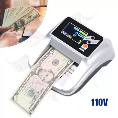 Bank Counterfeit Money Detector Machine UV MG Fake Currency Bill Checker Tester • $63.65