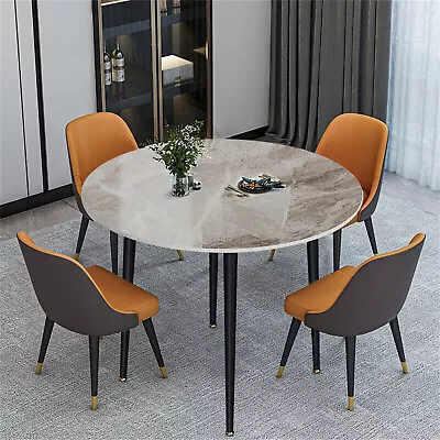 32'' Diameter Novel Round Kitchen Table Stone Top Dining Coffee Table Furniture • $149.94