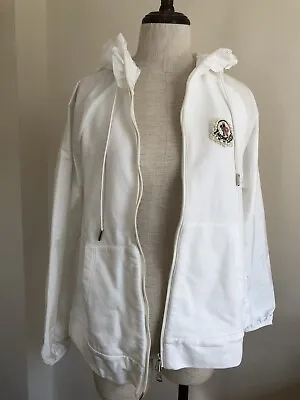 Moncler  Genius 4 Simone Rocha White  Hooded Zip Jacket • $269