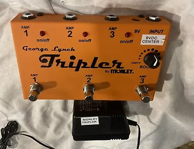 Morley George Lynch Tripler Amp Switcher Pedal With Boost • $135