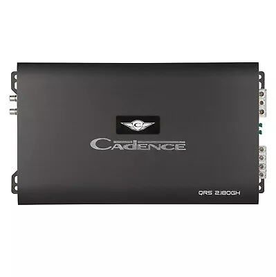 CADENCE 2 Channel Amplifier Class A/B QRS2.180GH Car Audio 900W Max Bass Boost • $307.59