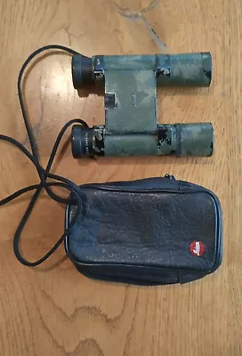 Leica 10x25 Compact Binoculars In Good Condition With Leather Case .  • £80.01