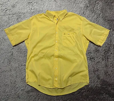 Burberry Shirt For Men London Yellow Vintage Size S • $40