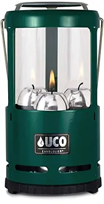 UCO Candlelier Deluxe Candle Lantern Green • $50.91