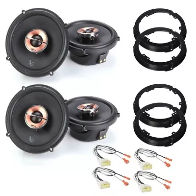 4) Infinity Kappa 63XF 6.5  2Way Front & Rear Speakers For 2015-18 Ford Mustang • $311.99