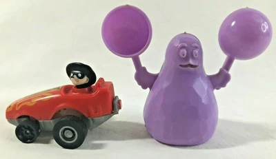 $9.99 • Buy McDonald's 1980 Grimace Ring 1984 Hamburglar Car Happy Meal Toy Vintage 1980s