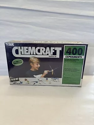 Vintage Ideal Chemcraft Chemistry Set 400 Experiments 1987 NEW - SEALED • $45