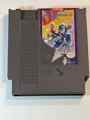 Mega Man 4 (Nintendo NES 1991) Cartridge Only - Works Great • $37.95