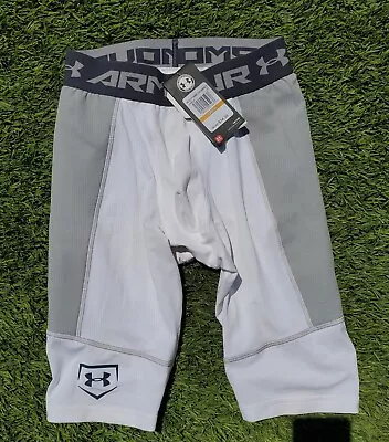 **UNDER ARMOUR** BaSEBaLL HeATGeAR Compression SLiDiNG Shorts NEW W/tags • $28.88