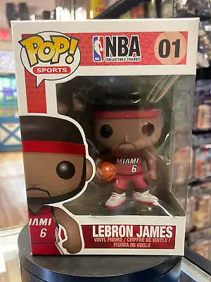 Lebron James 01 (Funko Pop! NBA Miami Heat) • $299.95