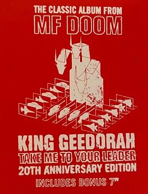 MF DOOM As King Geedorah ‎– Take Me To Your Leader 2 X LP + 7  Deluxe Edition • $49.99