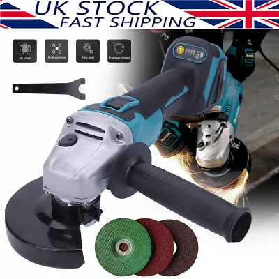 125mm Cordless Brushless Grinder Works On Makita 18V Batteries Fully Working New • £0.01