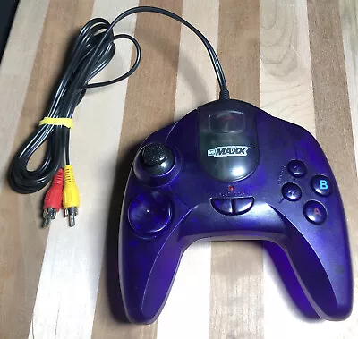 25 In 1 Games VS Maxx Plug & Play 2003 Purple Controller Arcade Tested • $19.95