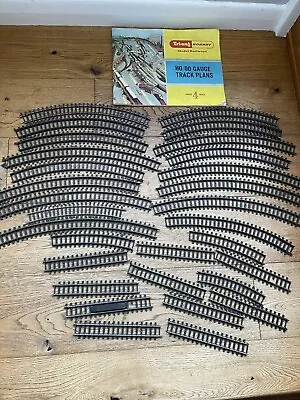 Triang 00 Gauge Track Bundle & Plan Book Hornby R481 R483 Curve Straight Tri-Ang • £19.99