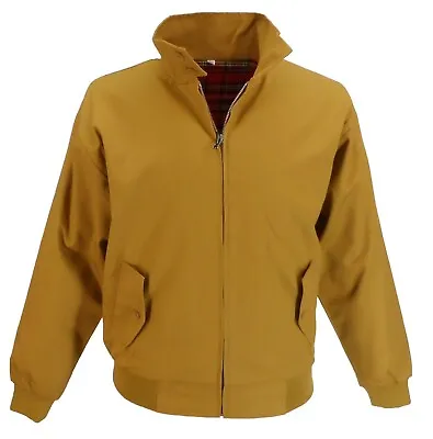 £39.99 • Buy Relco Mens Mustard Yellow Retro Mod Scooter Jacket