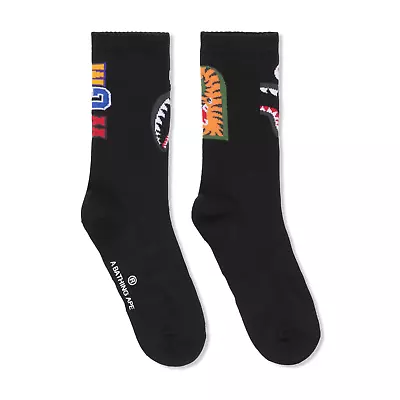 A Bathing Ape Socks Shark Head (black) • $9.99