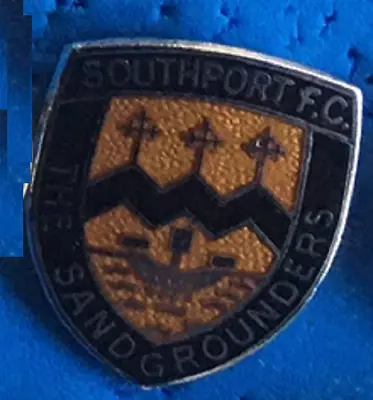 £6.60 • Buy Southport FC Sandgrounders Enamel Lapel Badge
