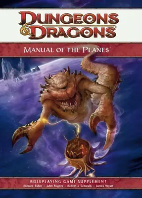 4e Manual Of The Planes AD&D 4th Edition Dungeons And Dragons • $39.95