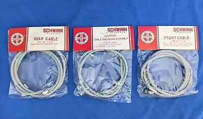 SCHWINN  KRATE  Stingray  Bicycle  Set Of Cables - New Old Stock Genuine Vintage • $100