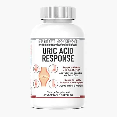 $29.98 • Buy Planet Source Uric Acid Response 60 Caps