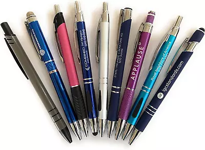 15 Misprint Metal Ballpoint Ink Pens - Assorted • $22.49