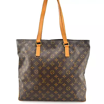 Authentic Louis Vuitton Monogram Cabas Mezzo Tote Bag M51151 R2659AO601 • $363