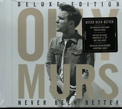 OLLY MURS - Never Been Better (Deluxe) CD *NEW & SEALED* Digibook *FREE UK P&P* • £3.49