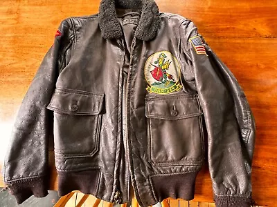 U.S. Marine Core Navy Flight Jacket • $200