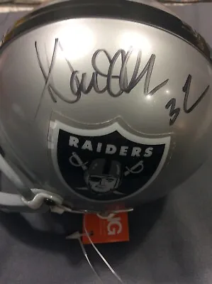 Autographed Oakland Raiders Mini Helmet Signed By Marcus Allen • $45