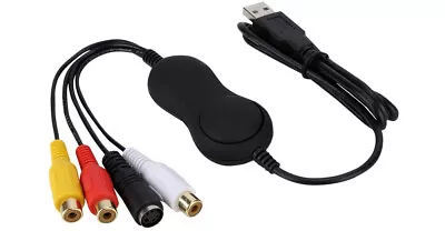 Premium Composite RCA S-Video To USB DVR Adapter For PC Mac • $27